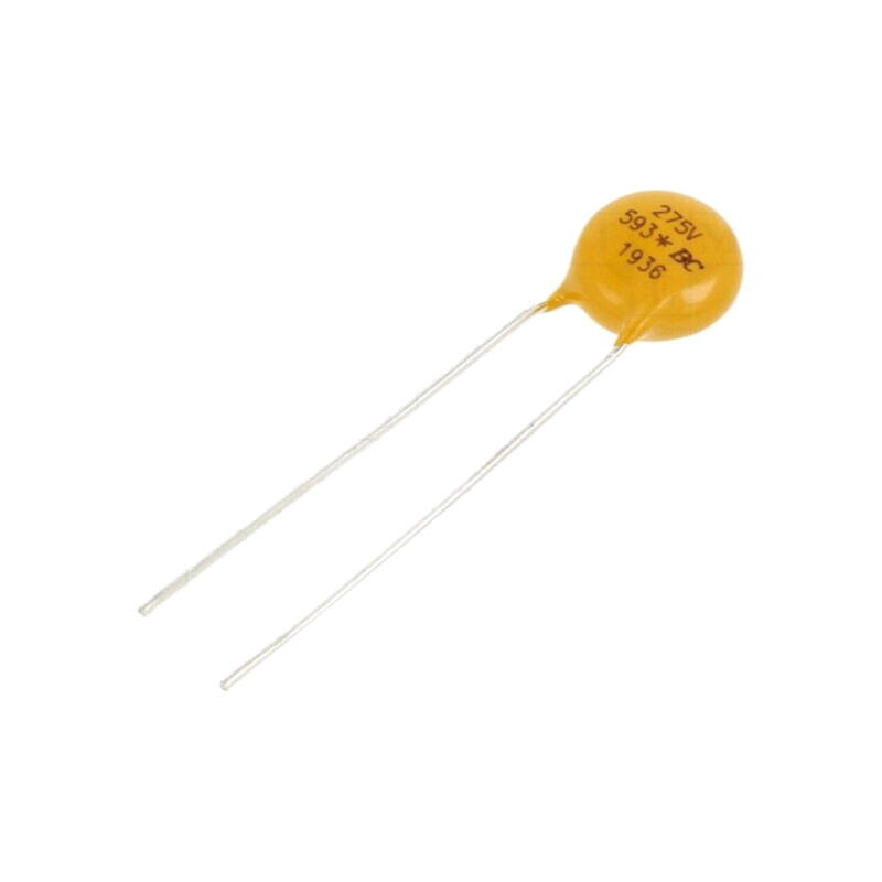 Varistor: oxid de metal; THT; 275VAC; 350VDC; 430V; 1,2kA
