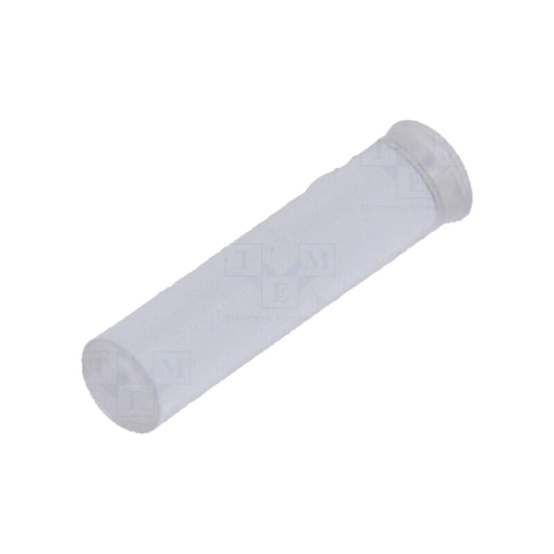 Tub pentru LED-uri; Ø3mm; Lung: 13mm; rotund; drept