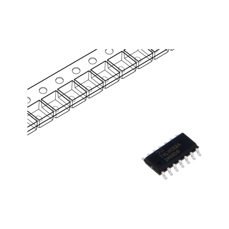 IC: digital; OR; Ch: 4; IN: 2; CMOS; SMD; SO14; 1,65÷5,5VDC; -40÷150°C