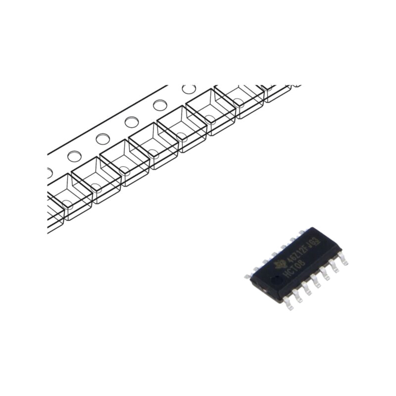 IC: digital; AND; Ch: 4; IN: 2 IC: digital; AND; Ch: 4; IN: 2