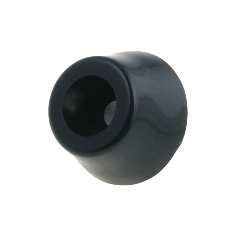 Picioruş; neagră; polipropilenă; A: 18mm; B: 13,7mm; C: 7,8mm