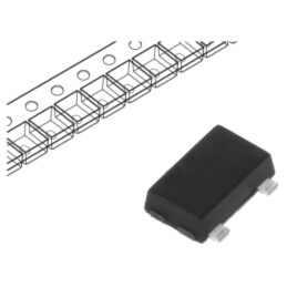 Tranzistor: P-MOSFET; unipolar; -20V; -6A; 1W; SOT23F; ESD