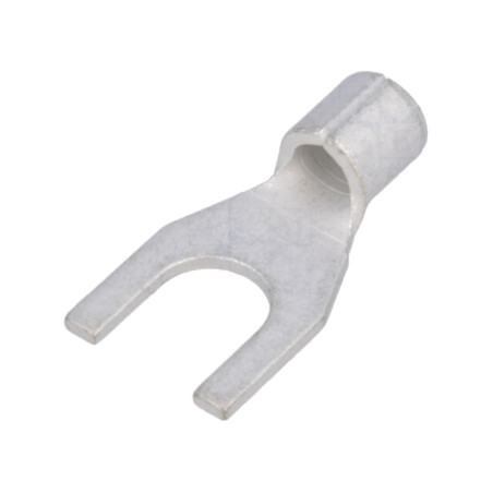 Vârf: furcă; M6; 4÷6mm2; crimpat; pe cablu; neizolat; cositorit