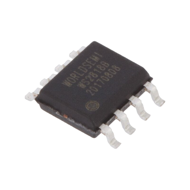 IC: driver; driver LED; SOP8; 16,5mA; 12V; Ch: 3; 3,5÷5,5VDC; PWM