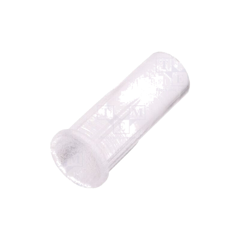 Tub pentru LED-uri; Ø3,2mm; Lung: 7mm; rotund; drept; UL94V-2 Tub pentru LED-uri; Ø3,2mm; Lung: 7mm; rotund; drept; UL94V-2
