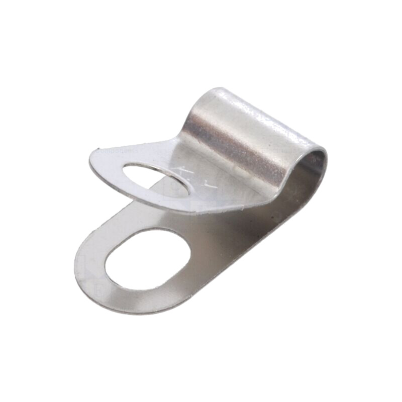 Clipsuri; pentru cabluri ecranate; Øbuclă: 4mm; oțel inoxidabil