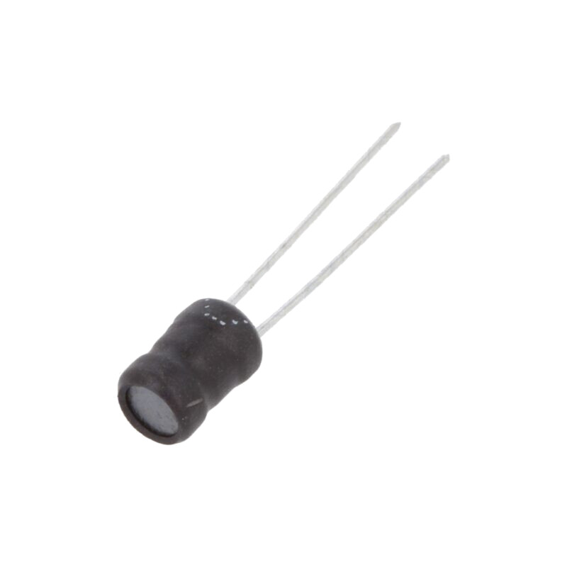 Inductor: fir; THT; 330uH; Ilucru: 270mA; 2,44Ω; ±10%; Ø5,5x7,5mm Inductor: fir; THT; 330uH; Ilucru: 270mA; 2,44Ω; ±10%; Ø5,5x7,5mm