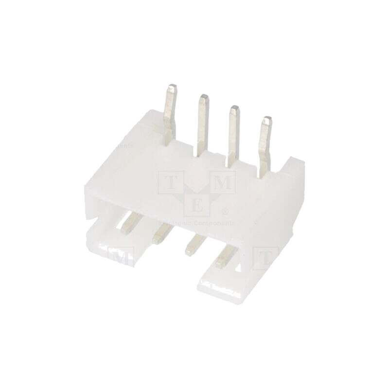 Conector: cablu-placă; soclu; tată; PIN: 4; 140; Pas: 2mm; THT; 100V