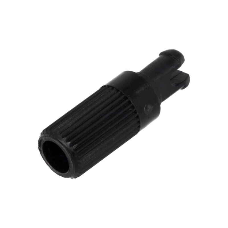 Buton rotativ; buton rotativ al axului; neagră; Ø6x12mm; B: 9mm Buton rotativ; buton rotativ al axului; neagră; Ø6x12mm; B: 9mm