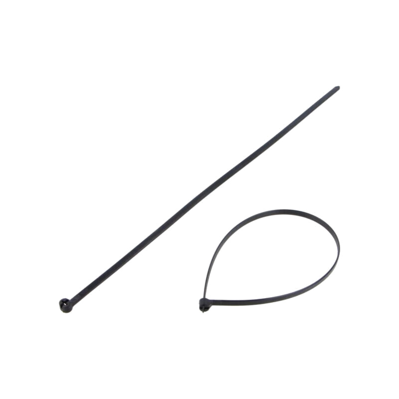 Colier de strângere; cu închidere metalică; L: 300mm; W: 4,8mm