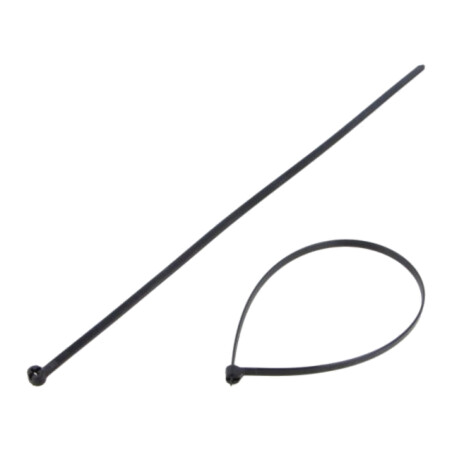 Colier de strângere; cu închidere metalică; L: 300mm; W: 4,8mm