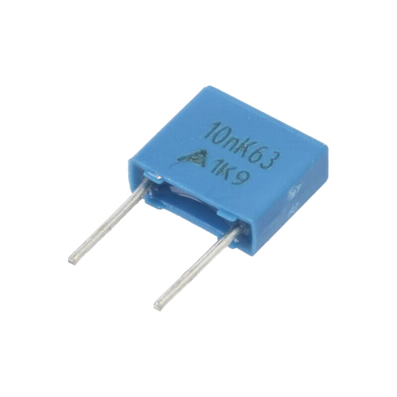 Condensator: cu poliester; 0,01uF; 40VAC; 63VDC; 5mm; ±10%; THT