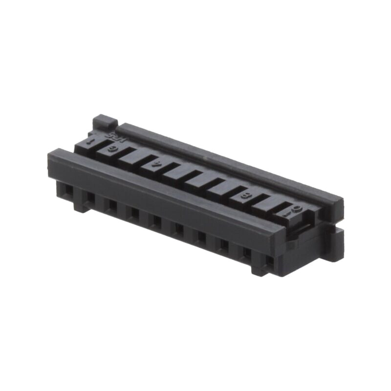 Conector: cablu-cablu/PCB; mufă; mamă; PIN: 10; DF3; Pas: 2mm; drept