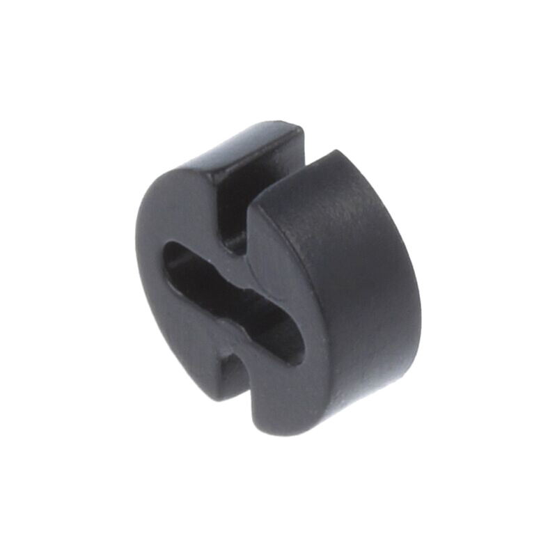 Bucşă de distanţare; LED; Øext: 4,8mm; ØLED: 3mm; Lung: 2mm; neagră