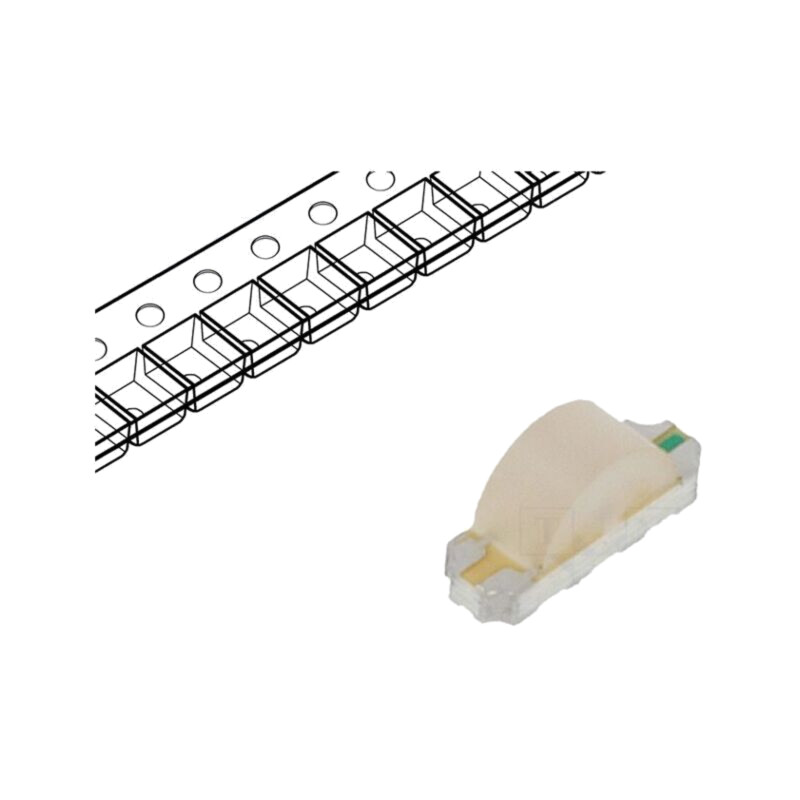 LED; SMD; 1204; RGB; 3,2x1,5x1mm; 120°; 20mA; Lumin.roşu: 100÷200mcd