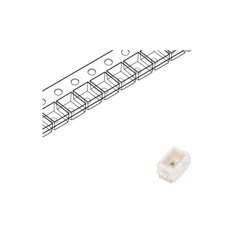 LED; SMD; 2014,Mini PLCC2; roşie; 1,91lm; 560÷710mcd; 120°; 20mA