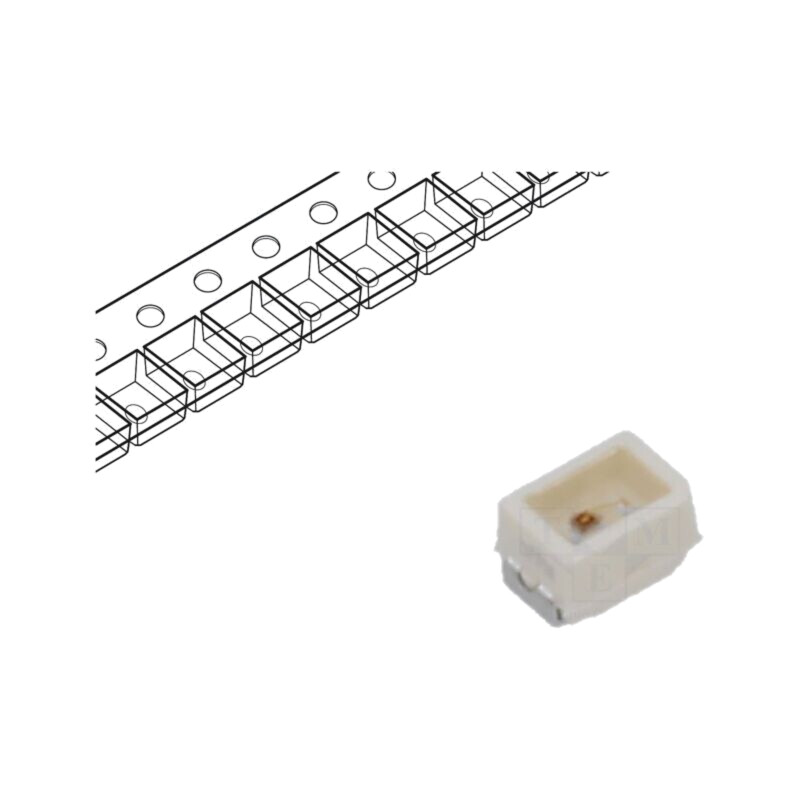LED; SMD; roşie; 1,21÷2,42lm; 355÷900mcd; 1,5x2,3x1,4mm; 120°; 20mA