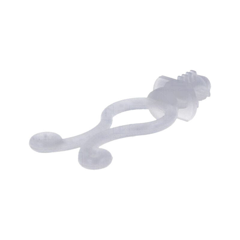 Clipsuri pt.cablu; Øbuclă: 10,2÷12,7mm; poliamidă; natural Clipsuri pt.cablu; Øbuclă: 10,2÷12,7mm; poliamidă; natural