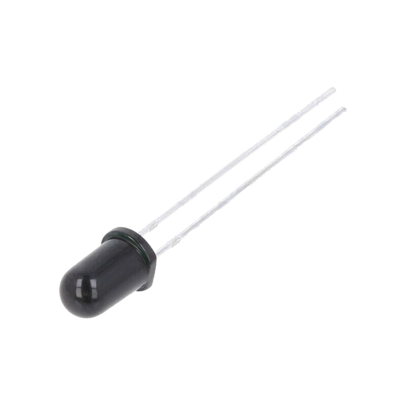 Fototranzistor; 5mm; λp max: 940nm; 30V; Lentilă: neagră