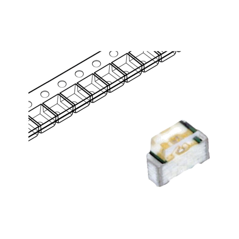 LED; SMD; 0604; albastru; 28÷180mcd; 1,6x1,15x0,6mm; 130°; 20mA