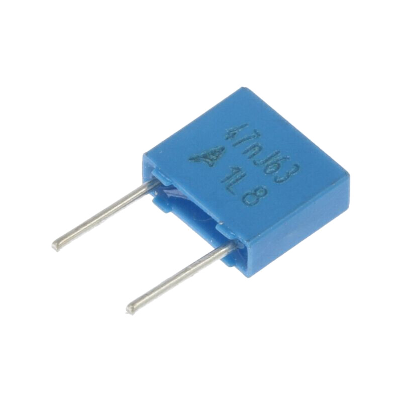 Condensator: cu poliester; 0,047uF; 40VAC; 63VDC; 5mm; ±5%; THT Condensator: cu poliester; 0,047uF; 40VAC; 63VDC; 5mm; ±5%; THT