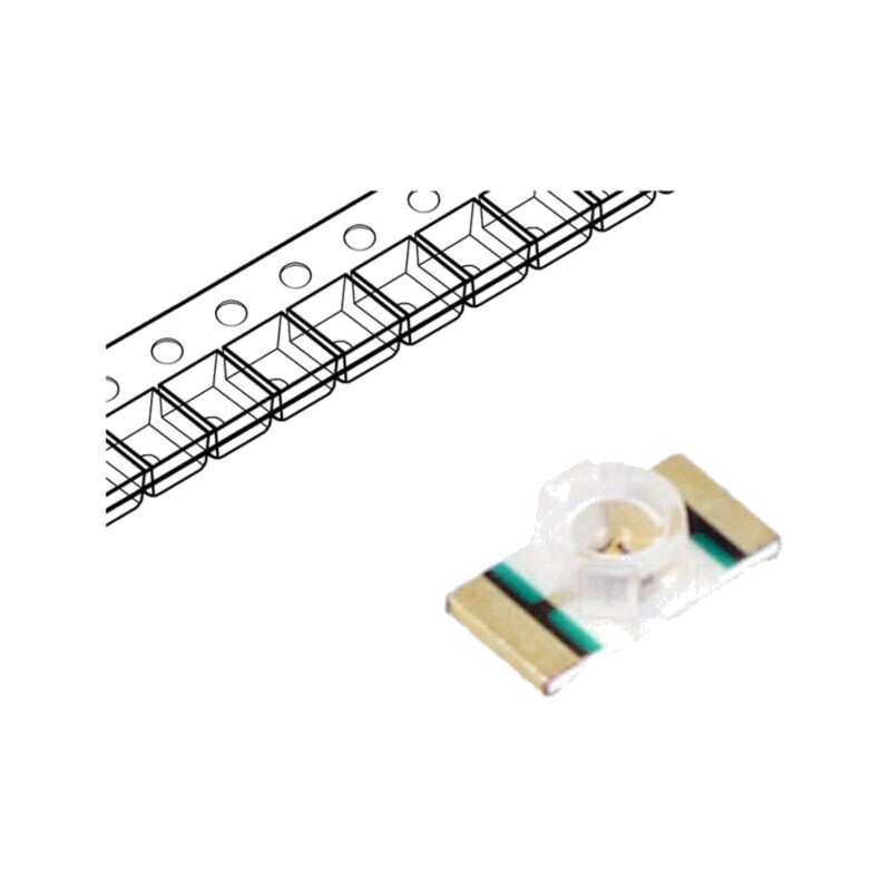 LED; SMD; 1206; roşie; 45÷100mcd; 3,2x1,6x1,1mm; 70°; 20mA; λd: 631nm LED; SMD; 1206; roşie; 45÷100mcd; 3,2x1,6x1,1mm; 70°; 20mA; λd: 631nm