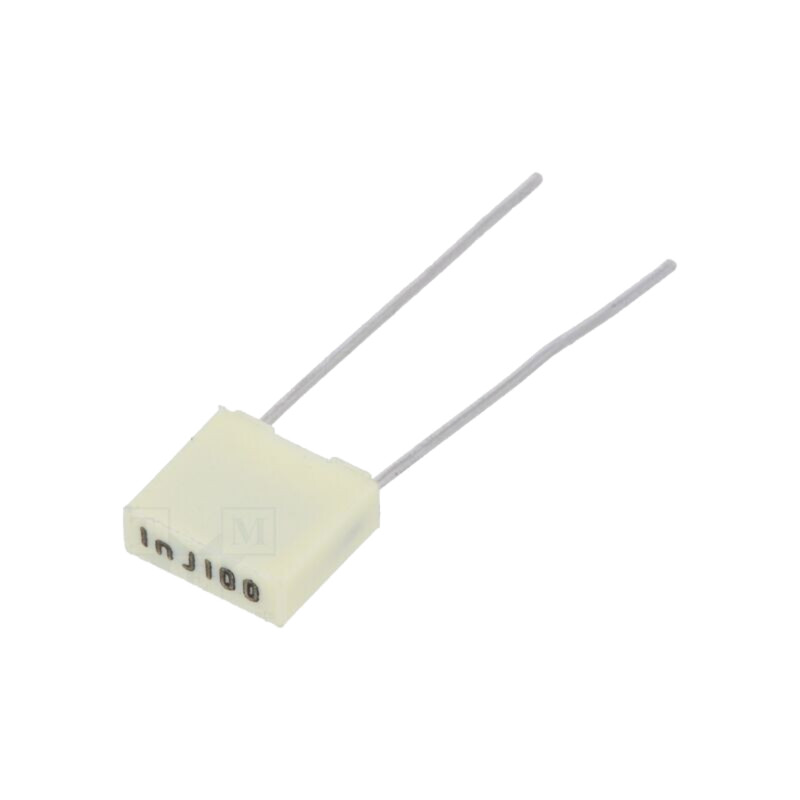 Condensator: cu poliester; 1nF; 63VAC; 100VDC; 5mm; ±5%; -55÷105°C Condensator: cu poliester; 1nF; 63VAC; 100VDC; 5mm; ±5%; -55÷105°C