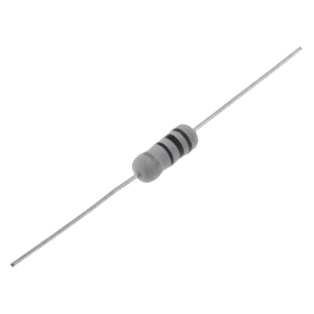 Rezistor: bobinat; THT; 2,2Ω; 2W; ±5%; Ø0,7x25mm; Ø5x12mm; 400ppm/°C