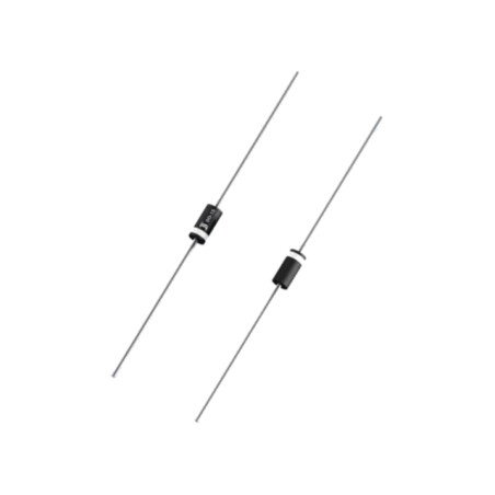 Diodă: redresoare; THT; 100V; 1A; Ammo Pack; Ifsm: 30A; DO15; Ir: 2uA