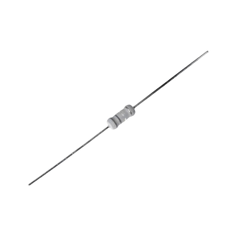 Rezistor: metal oxide; THT; 6,8kΩ; 2W; ±5%; Ø0,7x28mm; Ø5x12mm Rezistor: metal oxide; THT; 6,8kΩ; 2W; ±5%; Ø0,7x28mm; Ø5x12mm
