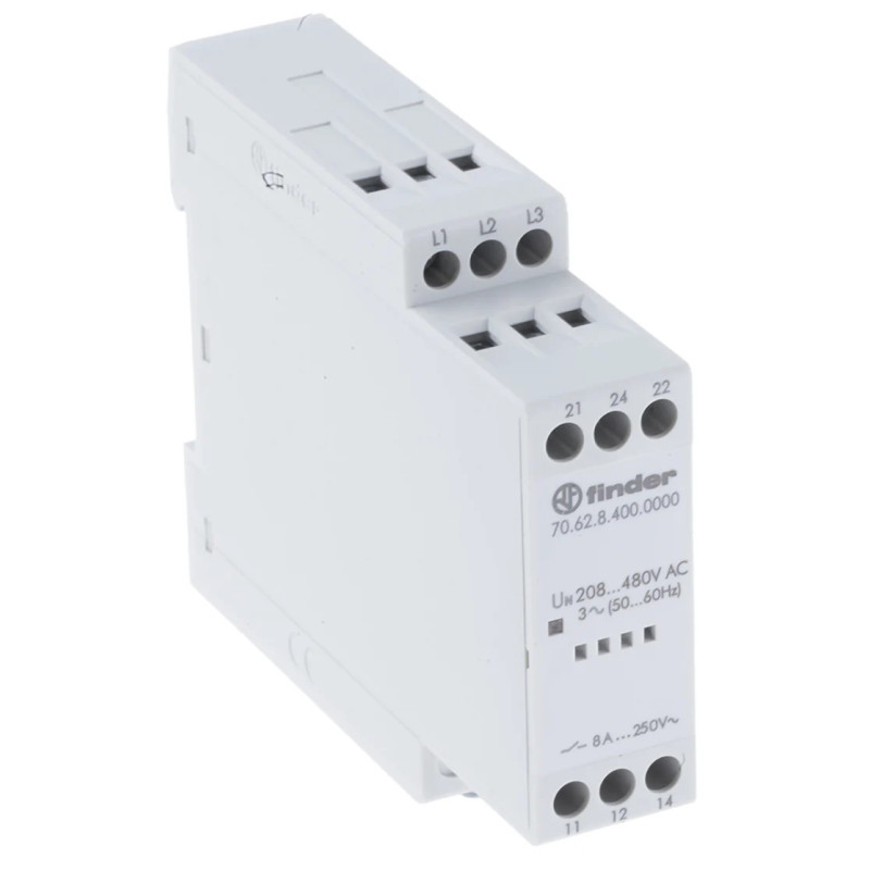 Releu Monitorizare Tensiune pentru Șină DIN DPDT | Electronic-mag.ro | Componente Electronice