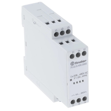 Releu Monitorizare Tensiune pentru Șină DIN DPDT | Electronic-mag.ro | Componente Electronice