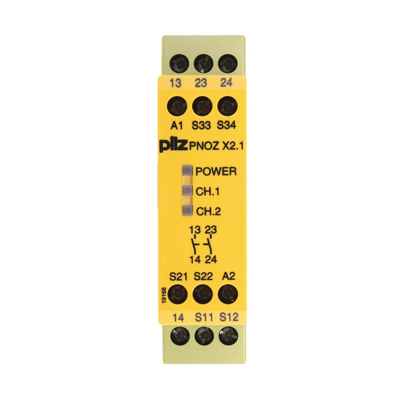 Releu de Siguranță PNOZ X2.1 24VAC 24VDC | Electronic-mag.ro | Componente Electronice