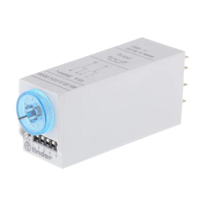 Timer Digital 0,05s-100h DPDT 24VAC/DC 250VAC 10A | Electronic-mag.ro | Componente Electronice