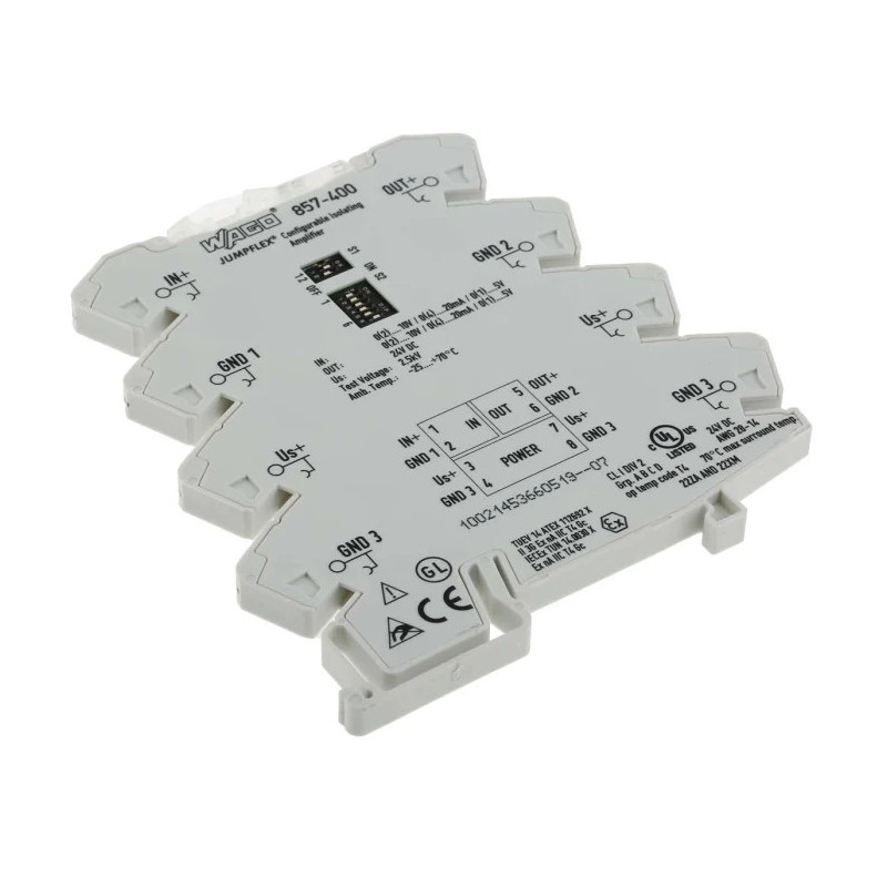 Adaptor Separator de Semnale/Amplificator pentru Șină DIN | Electronic-mag.ro | Componente Electronice