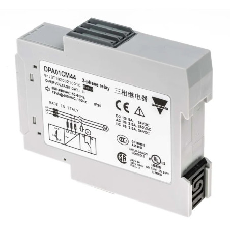 Releu Monitorizare Tensiune DIN SPDT DPA01CM44 | Electronic-mag.ro | Componente Electronice