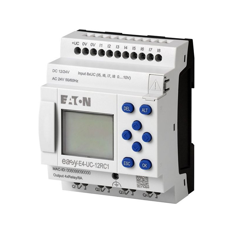 Releu Programabil 8A EASY-E4-UC-12RC1 | Electronic-mag.ro | Componente Electronice