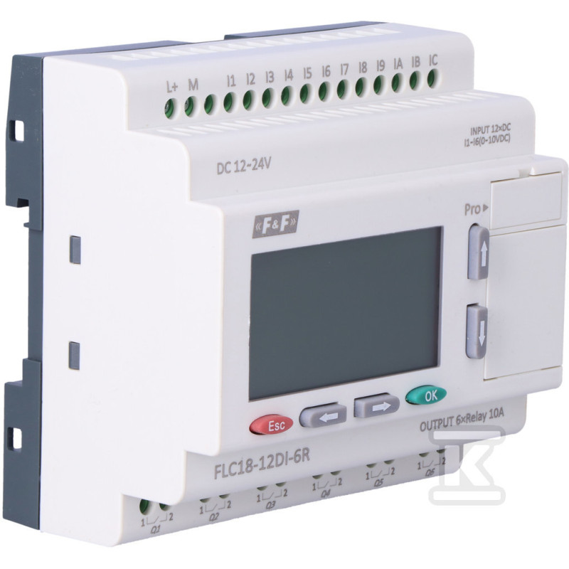 Releu Programabil 12 Intrări 6 Ieșiri 6 Analogice | Electronic-mag.ro | Componente Electronice Releu Programabil 12 Intrări 6 Ieșiri 6 Analogice | Electronic-mag.ro | Componente Electronice