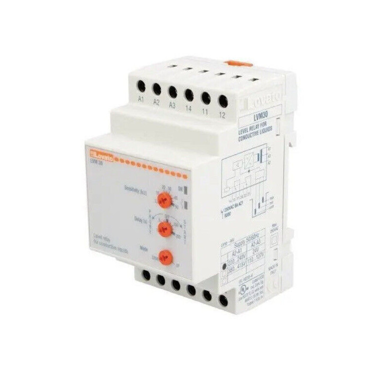 Releu Monitorizare Nivel 24VAC 220-240VAC LVM30A240 | Electronic-mag.ro | Componente Electronice