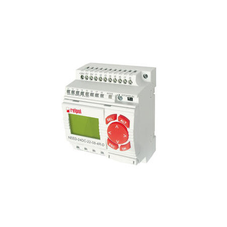 Releu Programabil 250VAC/10A 8 Intrări 2 Iesiri Analogice | Electronic-mag.ro | Componente Electronice