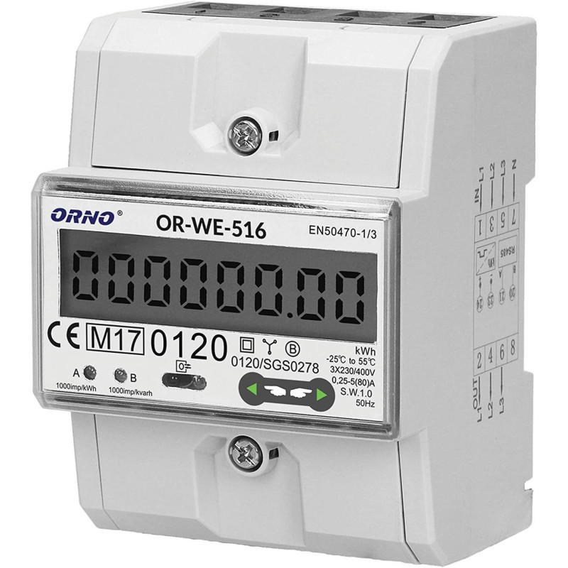 Controler RS485 Modbus RTU pentru Şină DIN IP51 | Electronic-mag.ro | Componente Electronice