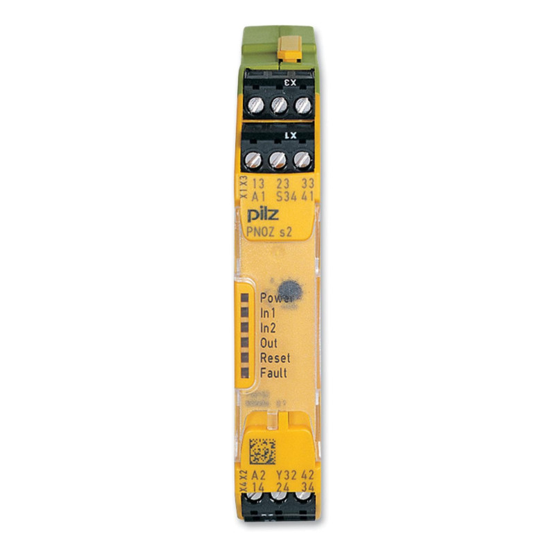 Releu de Siguranță PNOZ s2 24VDC 2 Intrări 5 Ieșiri IP40 | Electronic-mag.ro | Componente Electronice