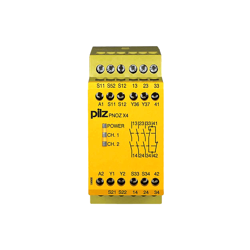 Releu de Siguranță PNOZ X4 230VAC 4-Căi | Electronic-mag.ro | Componente Electronice