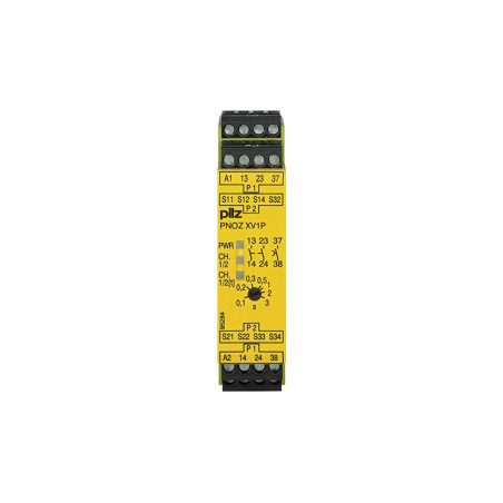 Releu de Siguranță PNOZ XV1P 24VDC 5IN 3OUT | Electronic-mag.ro | Componente Electronice