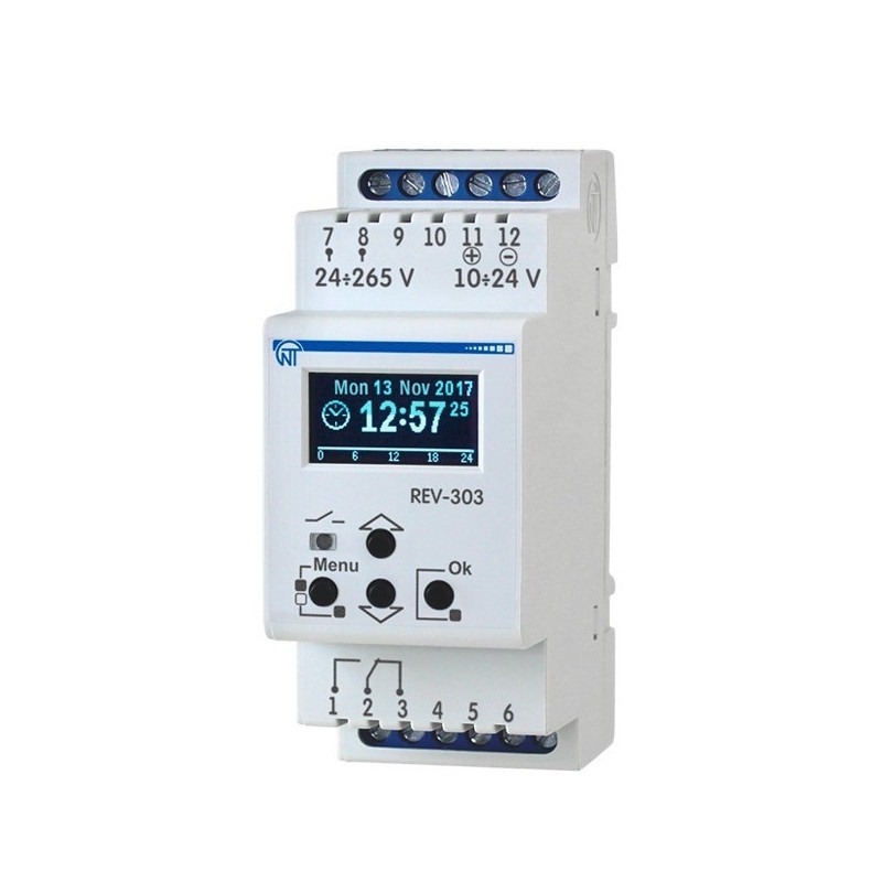 Întrerupător Temporizat SPDT 24-265VAC REV-303 | Electronic-mag.ro | Componente Electronice