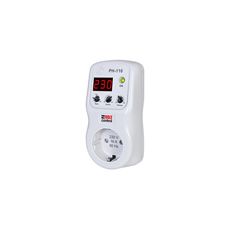 Releu Monitorizare Tensiune 230V SPST 5-900s RN-101M1 SCHUKO | Electronic-mag.ro | Componente Electronice