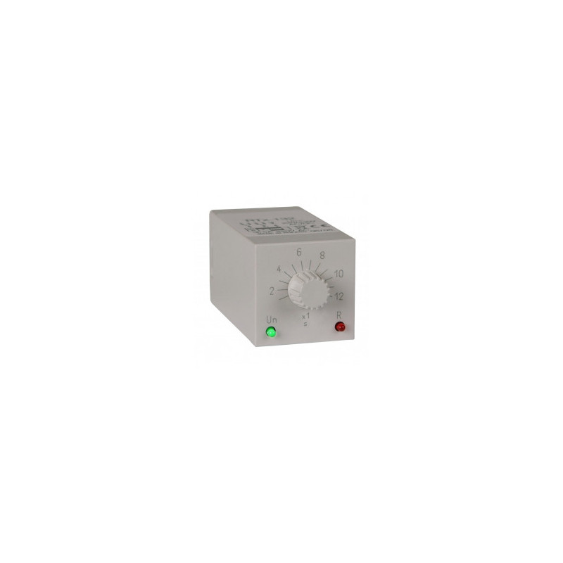 Timer 1-12s DPDT 230VAC/5A 24-48VAC/DC | Electronic-mag.ro | Componente Electronice