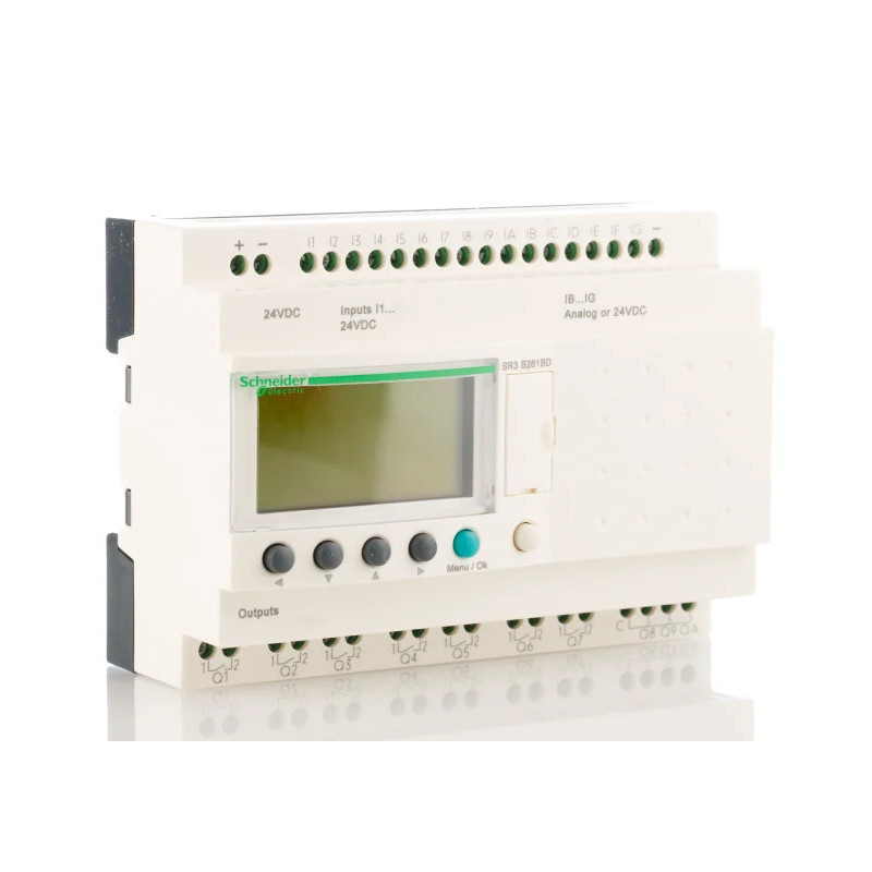 Releu Programabil 6 Intrări 4 Ieșiri Relee SR2A101FU | Electronic-mag.ro | Componente Electronice