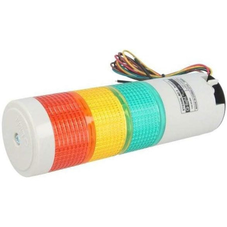 Coloană de Semnalizare LED Roșu/Ambră/Verde STG50ML-3-24-RAG | Electronic-mag.ro | Componente Electronice