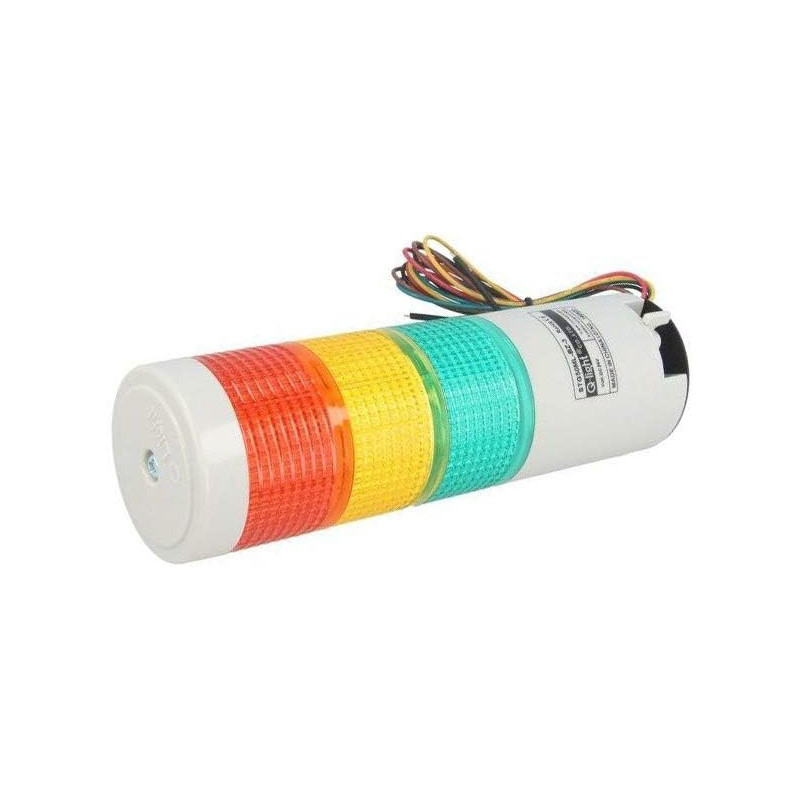 Coloană de Semnalizare LED Roșu/Ambră/Verde STG40MLF-3-24-RAG | Electronic-mag.ro | Componente Electronice